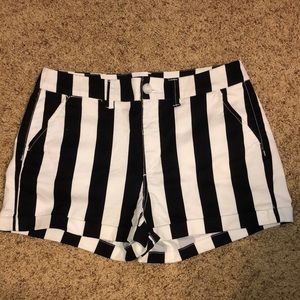 American Eagle Stripped Shorts